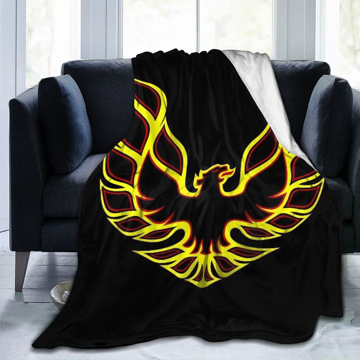 

Anime 3D Print Pontiac Trans Am FireBird Plush Throw Blanket Bedspread Blanket Vintage Bedding Square Picnic soft Blanket