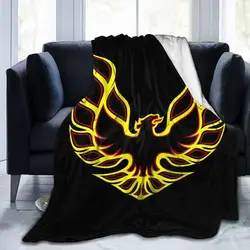 Anime 3D Print Pontiac Trans Am FireBird Plush Throw Blanket Bedspread Blanket Vintage Bedding Square Picnic soft Blanket