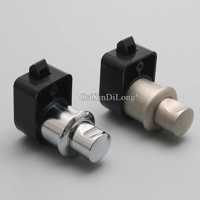 Wholesale 500PCS Push Button Pop Up Lock Knob Latch Cupboard Camper RV Motorhome Caravan Boat Drawer Cabinet Locks