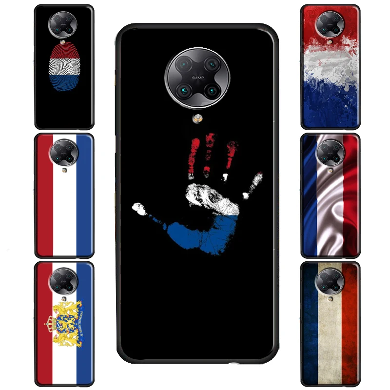 Netherlands Flag Cover For POCO F3 X3 GT F1 F2 M3 M4 X4 NFC X3 Pro Case For Xiaomi 12 10T 11T Pro Mi 11 Lite