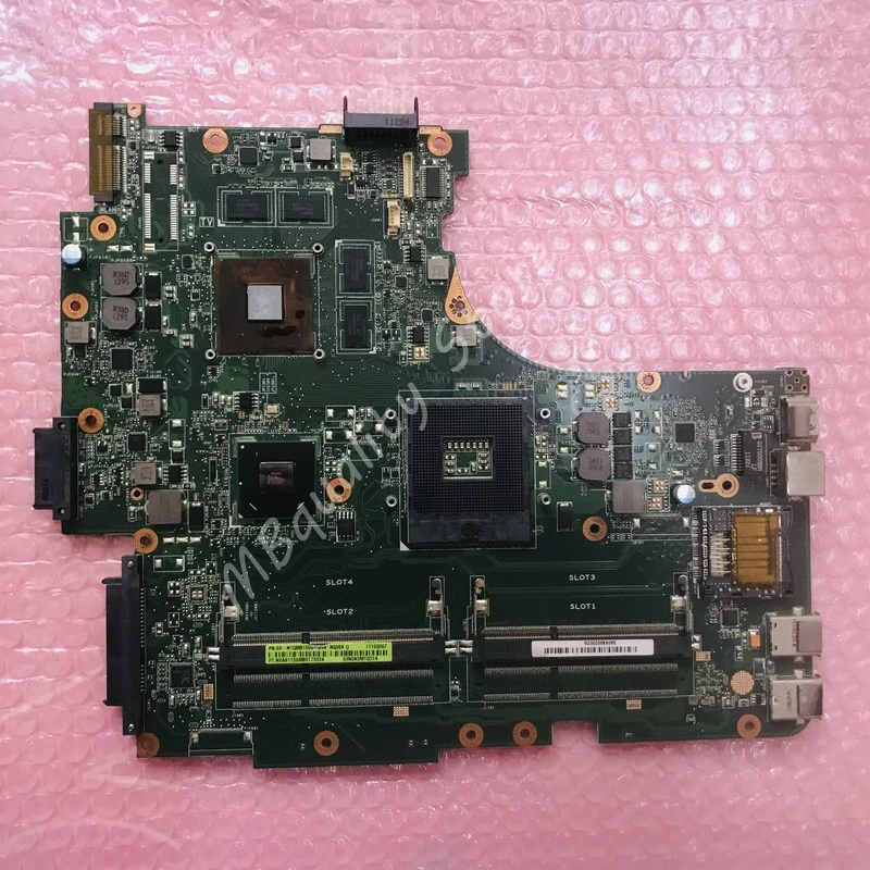 

N53SV Laptop motherboard with 4 ram slot GT540M-1 For ASUS N53SV N53SN N53SM N53S Mainboard REV.2.HM65 N12P-GT-A1 DDR3 tested