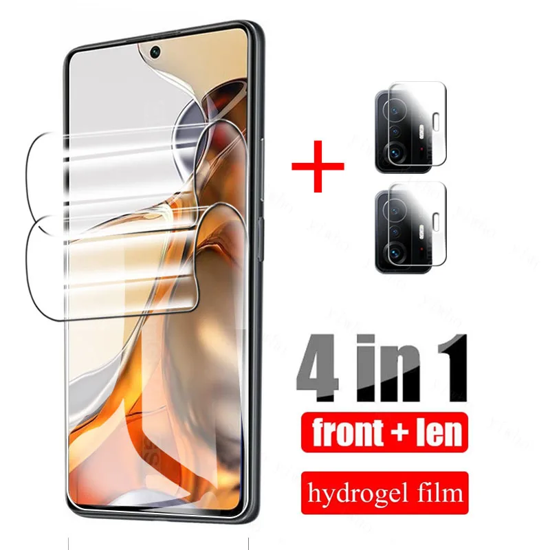 hydrogel film for Xiaomi 11T camera protective glass Xiomi Xaomi Xiomi Mi 11T Mi11T Pro 5G 6.67'' screen protectors film cover