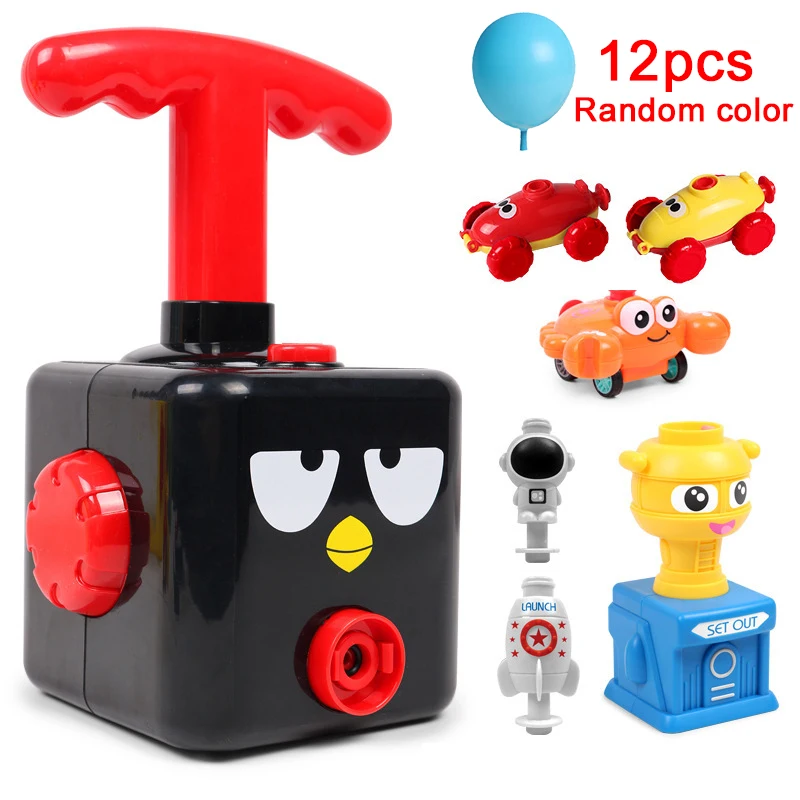 

Kids Early Education Science Experiment Toy Inertial Power Balloon Car Toy Puzzle Fun Inertial Power Car Balloon Toys Xmas Gifts