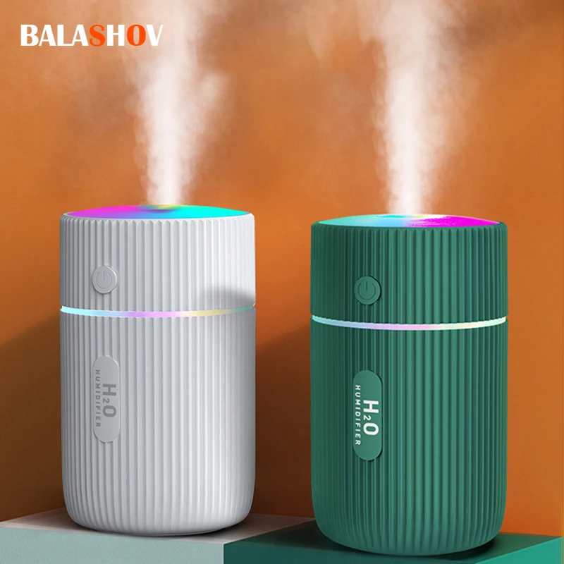 

Mini Humidifier Portable USB Ultrasonic Aroma Diffuser Cool Mist Maker Air Humidifiers Purifier with Light for Car Home Office