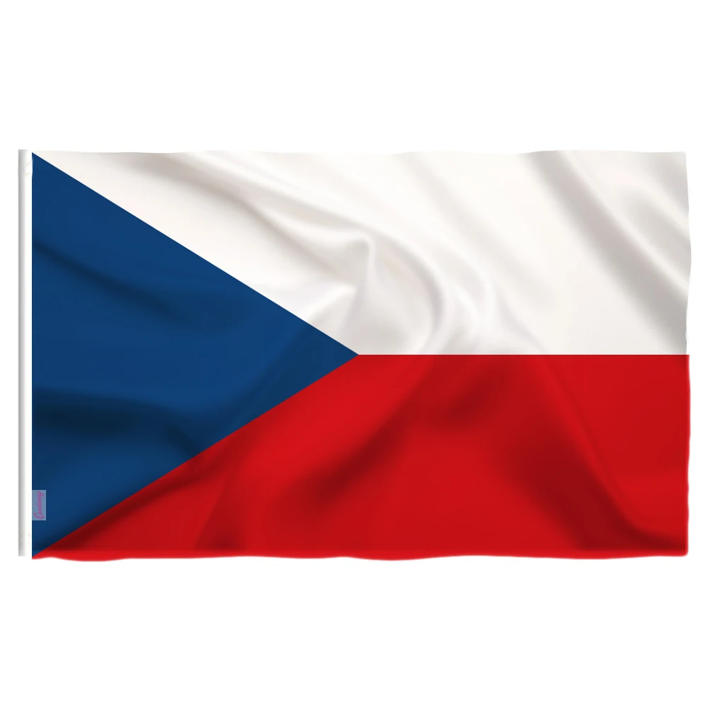 كانديواي 90X150cm rs-cz جمهورية التشيك العلم Česká جمهورية الجمهورية العلم راية #1
