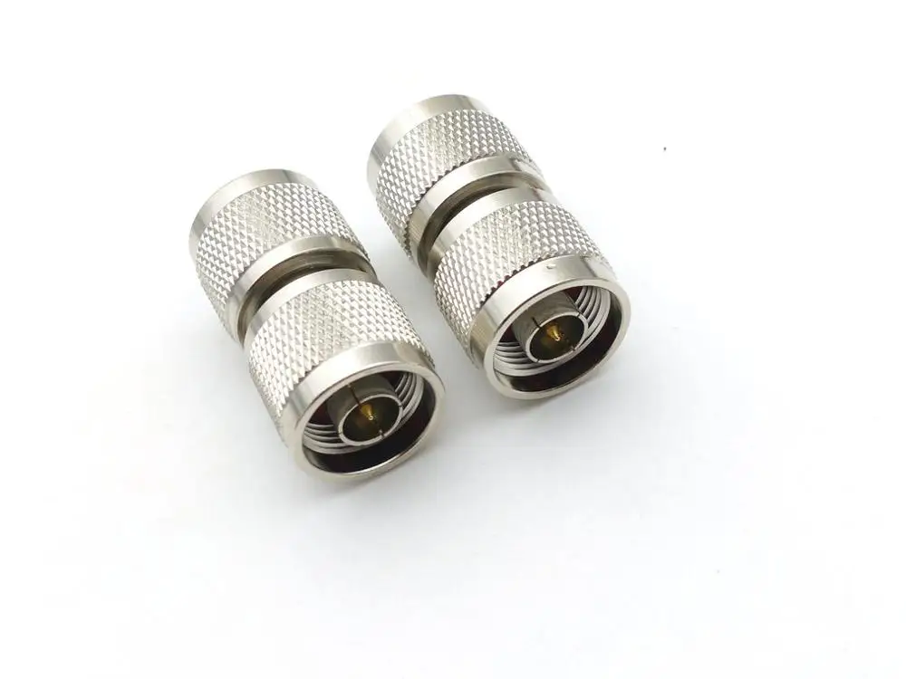 20pcs copper N Type Male Plug to N Male Plug Double Straight RF Coaxial Connector