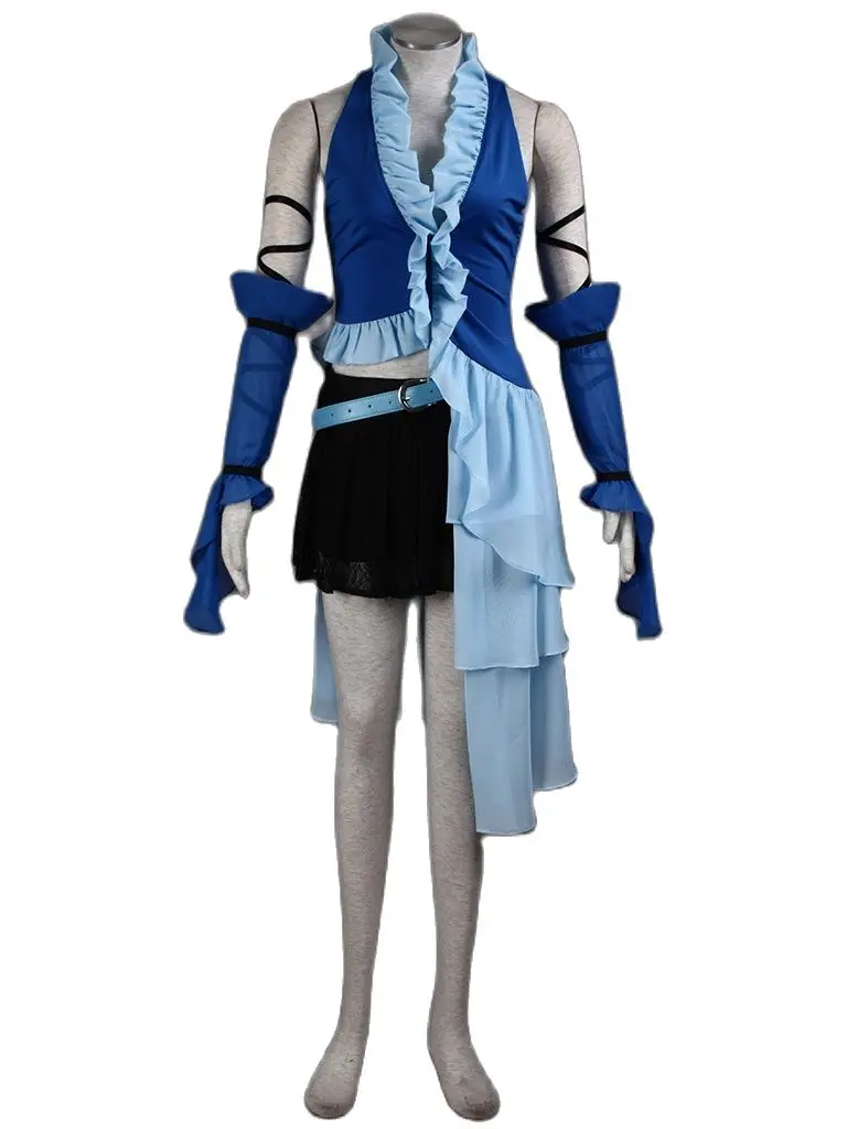 

Unisex Cos Yuna Diva Cosplay Costumes Outfit Custom Size