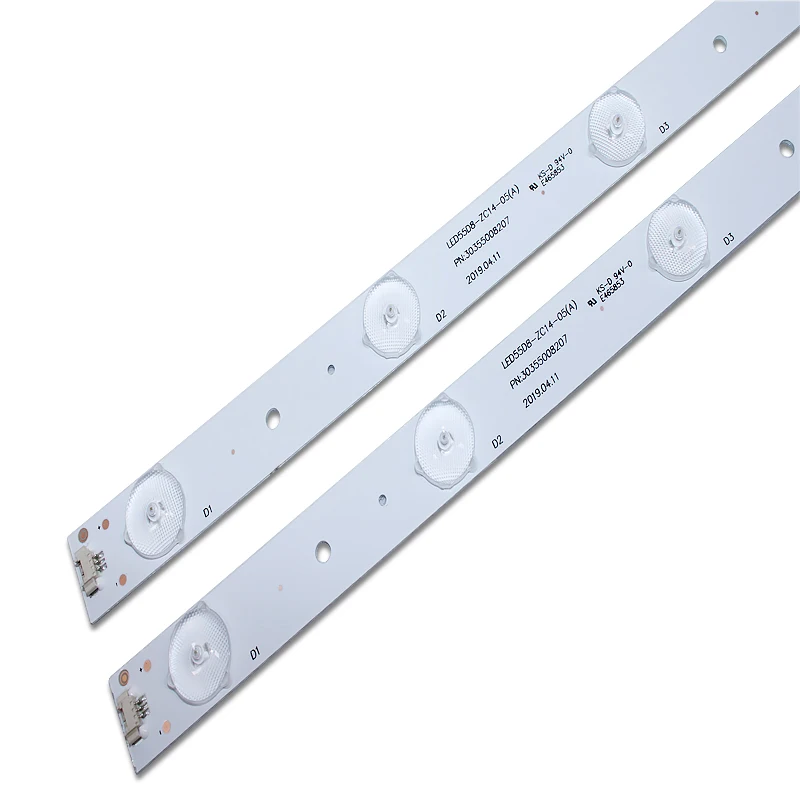 Bande de rétro-éclairage LED 7, pour Haier 30355007202 LED55D7-01A/B