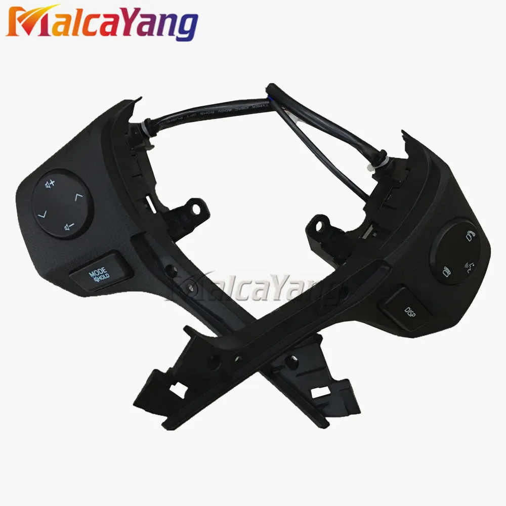 84250-02560 أزرار بلوتوث الهاتف عجلة القيادة زر التحكم الصوتي لتويوتا كورولا RAV4 2014 2015 تصفيف السيارة #5