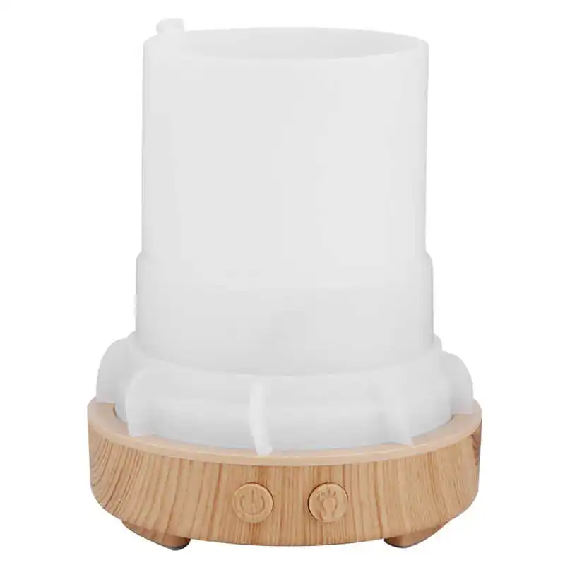 7 لون ضوء ثلاثية الأبعاد الألعاب النارية الزجاج الهواء المرطب 100 مللي بالموجات فوق الصوتية المرطب زيت طبيعي ناشر رائحة ضباب صانع ديكور المنزل