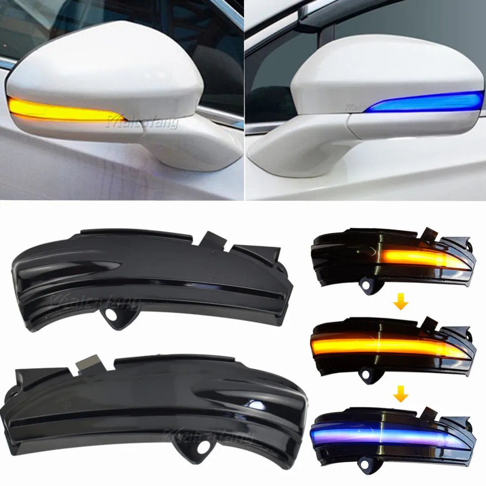 For Ford Mondeo MK5 2014-2019 MK V 5 LED Dynamic Turn Signal Side Mirror Blinker Indicator Sequential Light 2015-2018 MK V 5