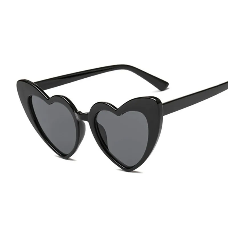 Red Heart Cat Eye Style Sunglasses Woman Brand Designer Sun Glasses Female Cute Sexy Retro Shades Gradient Mirror Oculos De Sol