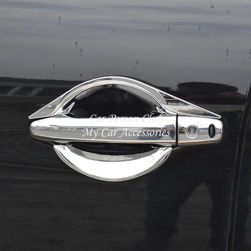 

For Mitsubishi ASX RVR Outlander Sport 2013-2020 2021 ABS Exterior Door Handle Bowl Frame Cover Trims Car Sticker Accessories