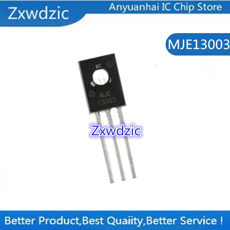 10pcs 100% new original MJE13003 E13003 13003 TO-126 power switch triode 700V/1.18A