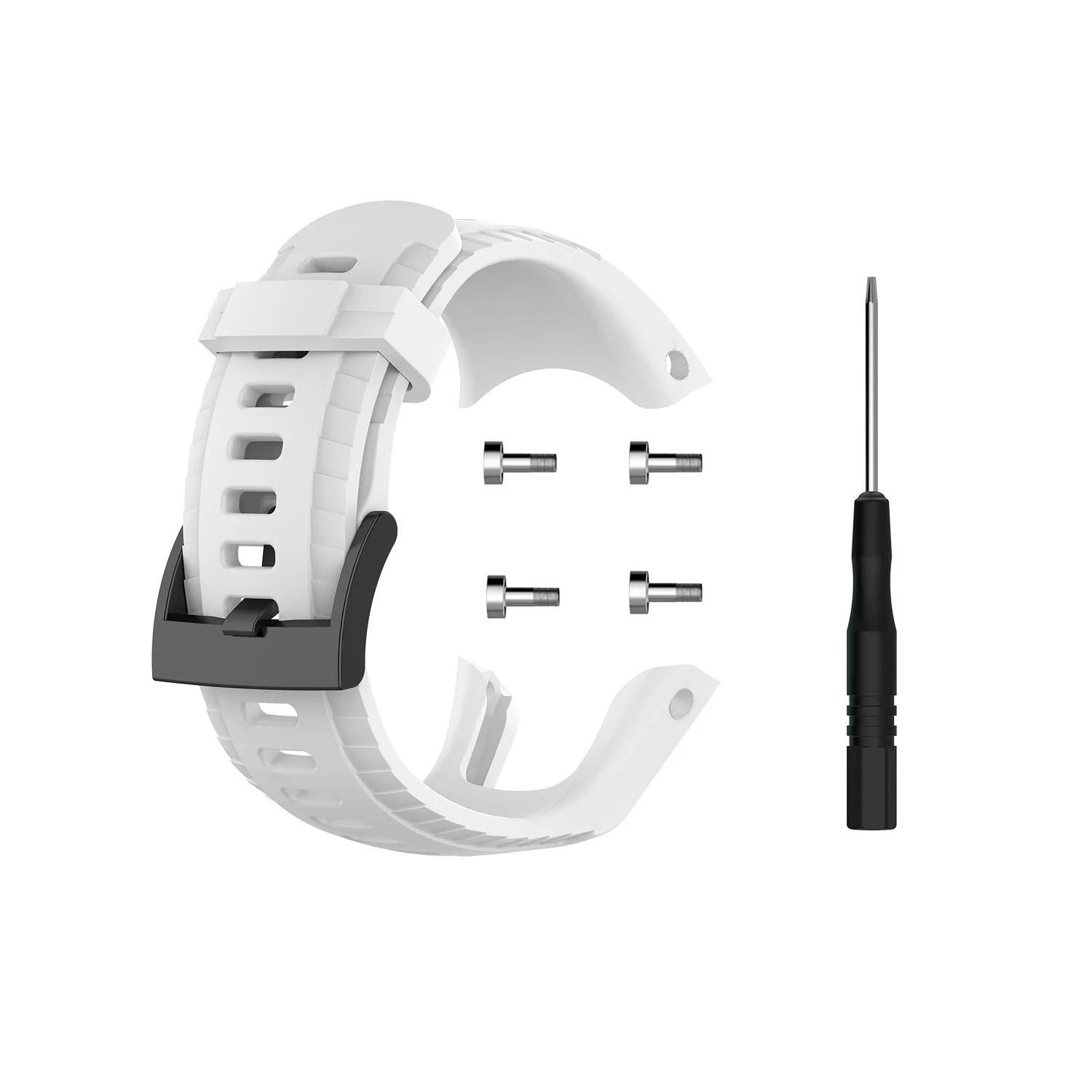 Correia de pulso de silicone para suunto 5, correia de relógio inteligente de silicone com reposição para a pulseira do suunto 5