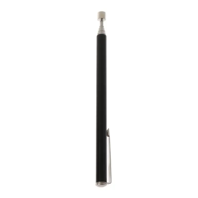 Haste magnética telescópica portátil de 1,5 lb, vara de pegar, extensor, clipe de bolso, ferramenta de captação