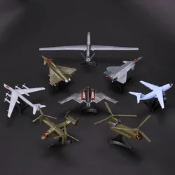 4D Third Generation 8 Models Aircraft J-20 Stealth Fighter B-2 Bomber Ospreys Helicopter Plastic Assembling Model