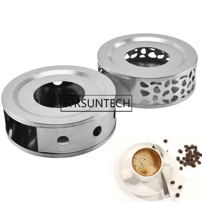 

30pcs Stainless Steel Warm Tea Milk Coffee Teapot Heating Candle Base Warm Tea Heater Stove Camping Household Items