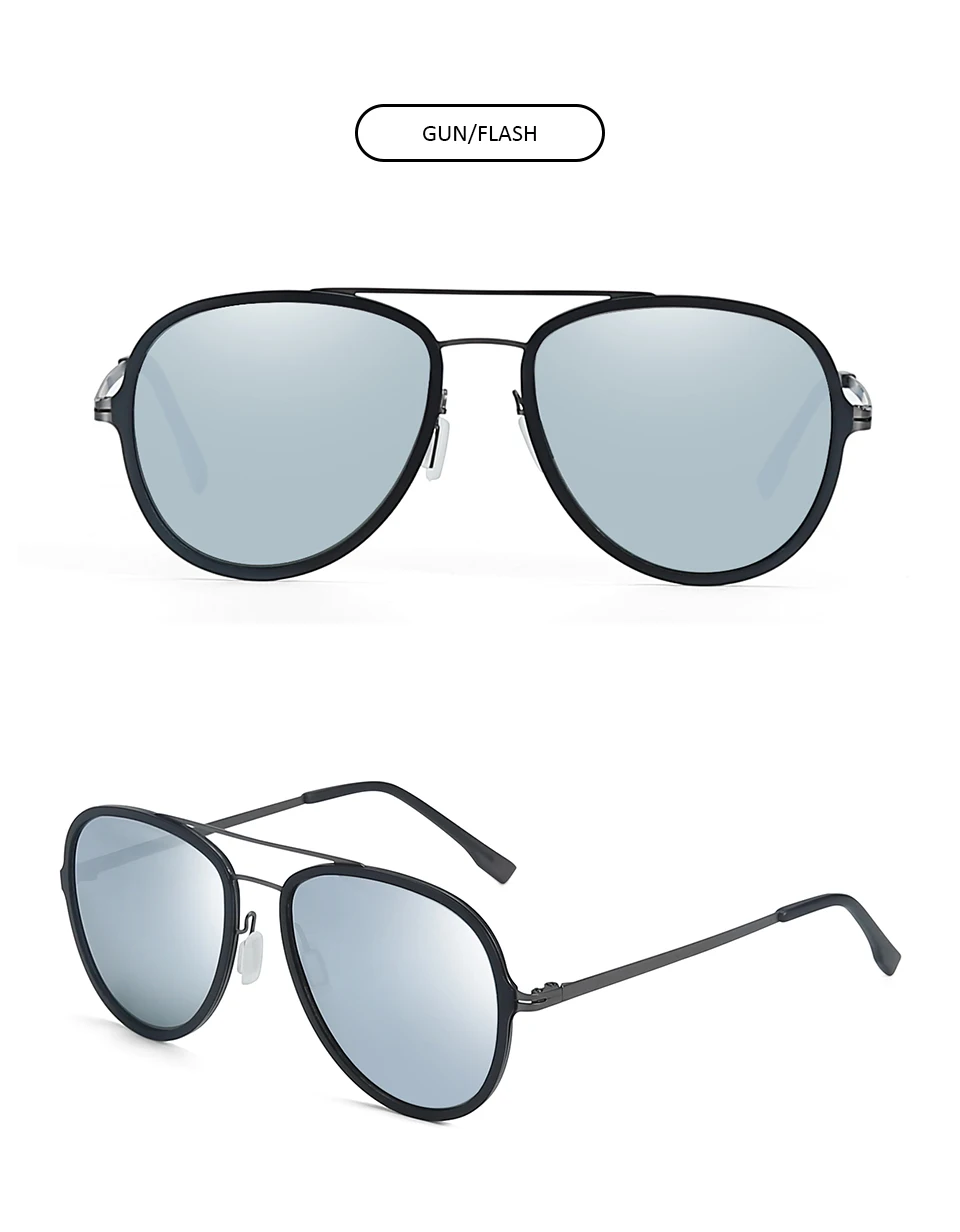 ZENOTTIC Klassische Pilot Sport Sonnenbrille Frauen Polarisierte TAC Objektiv Männer Marke Designer Männlichen Spiegel UV400 Fahren Sonnenbrille – Detail 6