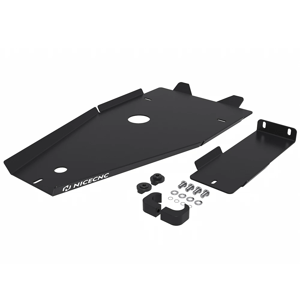 NICECNC ATV Engine Full Skid Plate Frame Guard Cover Protecttor For Yamaha Raptor 700 2006-2011 2013-2022 700R 2012-2022 2019