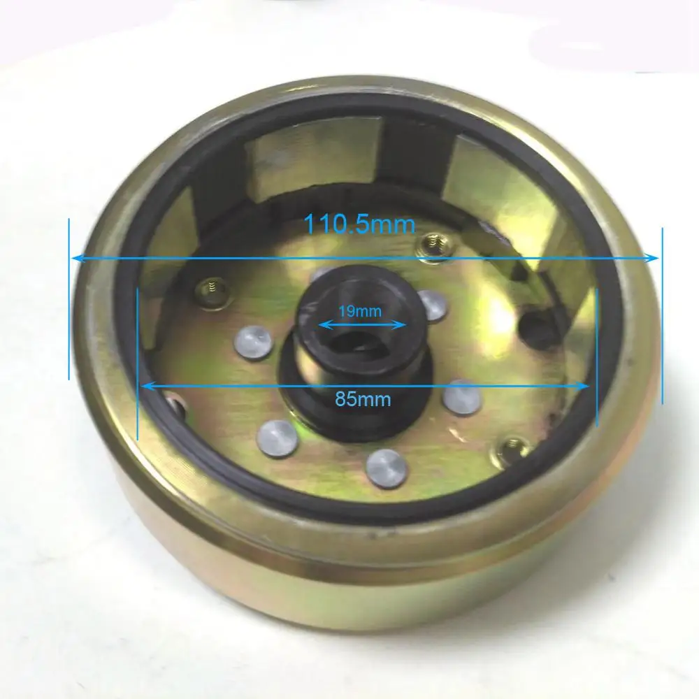 Magneto Stator 6 POLE FLYWHEEL For SCOOTER GY6 125CC 150CC QUALIFIED
