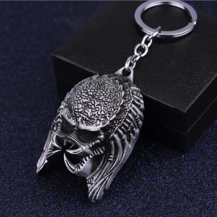 phone keychain alien keychain Alien Wars Predator Mask Keychain Car Pendant  For Women&Men Chaveiro accessories