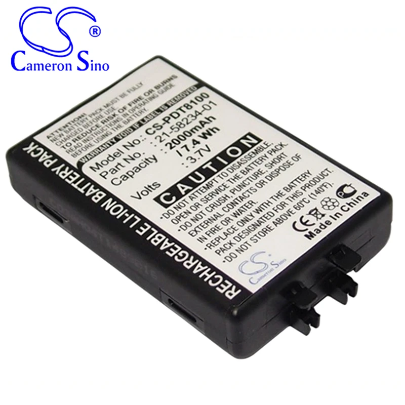 CameronSino Pin Cho Biểu Tượng PDT8100 PDT8133 PDT8137 PDT8142 PDT8146 Phù Hợp Với Biểu Tượng 21-58234-01 Máy Quét Mã Vạch Pin 2000MAh
