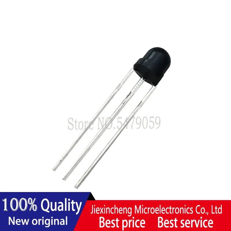 50PCS LF0038M 940nm 850NM 5mm Remote infrarot empfänger 38KHZH