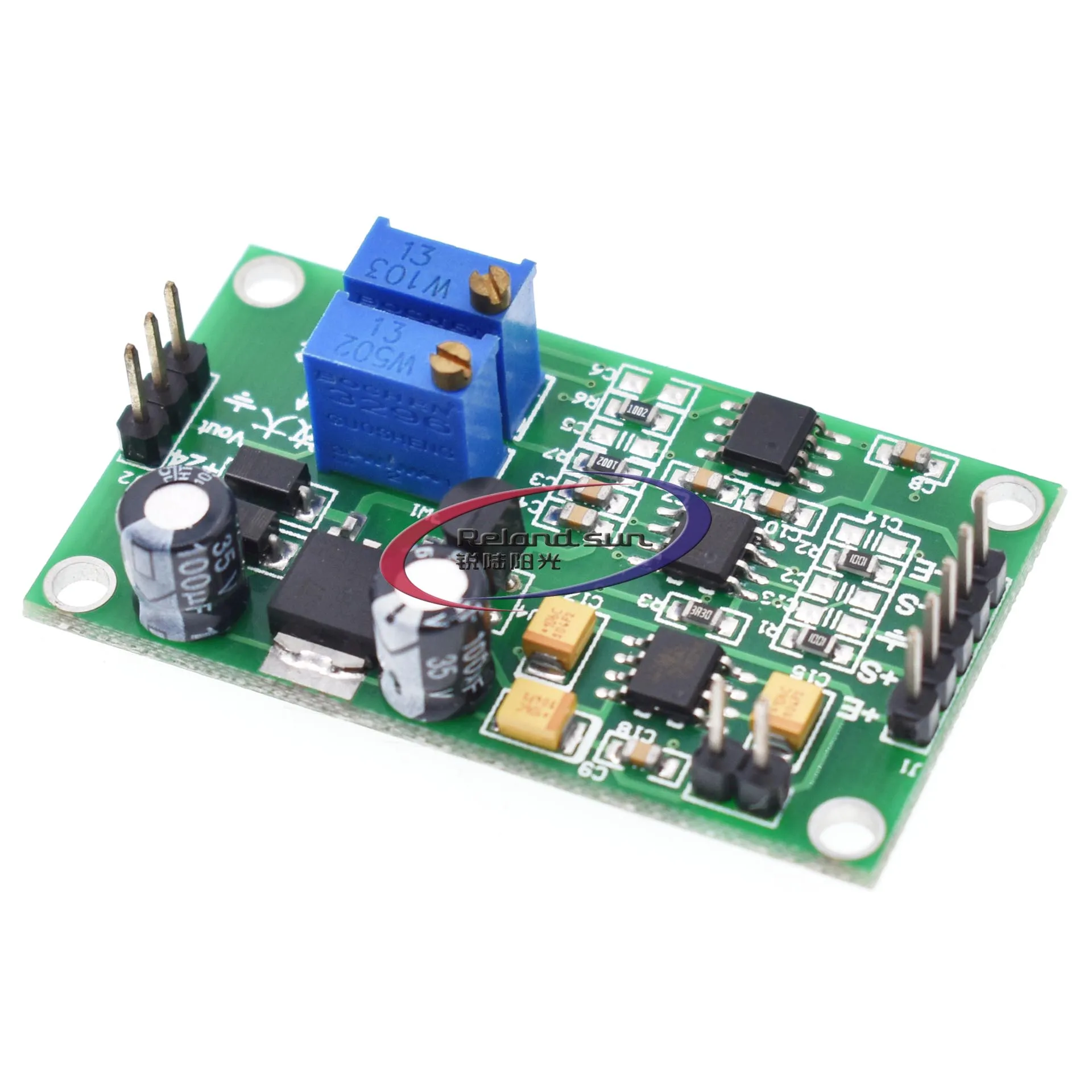 Voltage Amplifier Microvolt/Millivolt High Precision Differential Signal Amplifier CONVERSION AD620 AD623 Transmitter