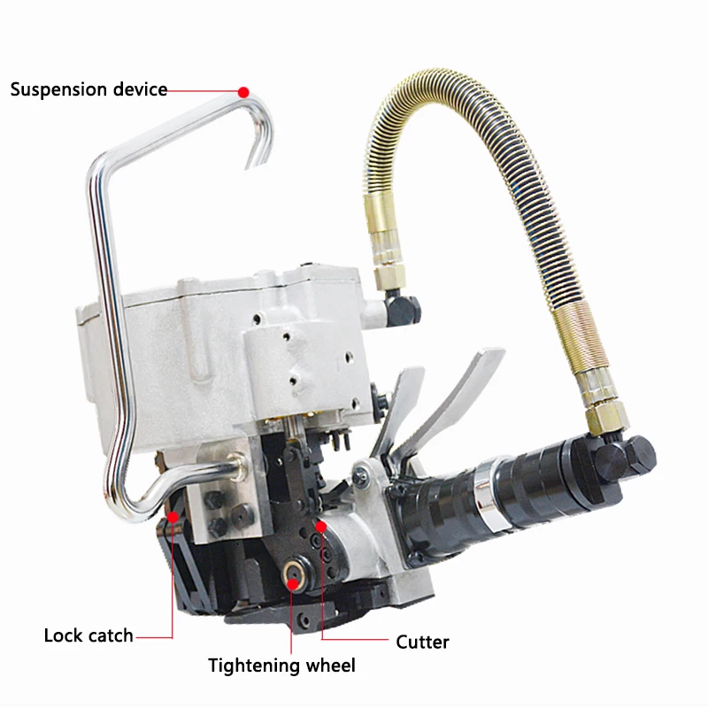 

1PC KZ32/25/19 Pneumatic Steel Belt Integrated Baler Combined Pneumatic Iron Belt Strapping Machine High Power Cylinder Tools