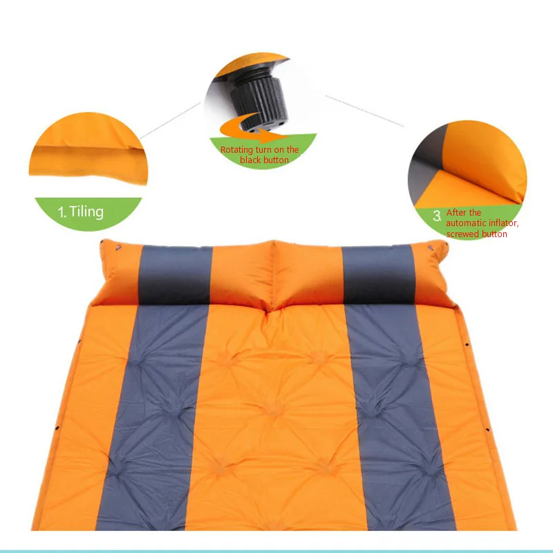 Nowe automatyczne nadmuchiwane łóżko samochodowe Hatchback Travel Bed Air Mattress Covers Rest For Ibiza VW Golf 4 Ford Fiesta Focus 2 Opel Astra