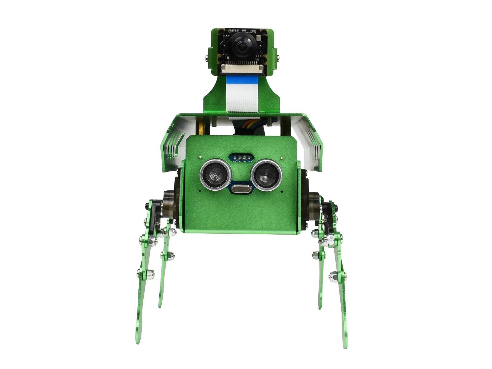 Viervoeter Robot, Gebaseerd Op Raspberry Pi,Open Source Bionische Robot Hond, Zelfbalancerende Controle, visuele Line Inspectie