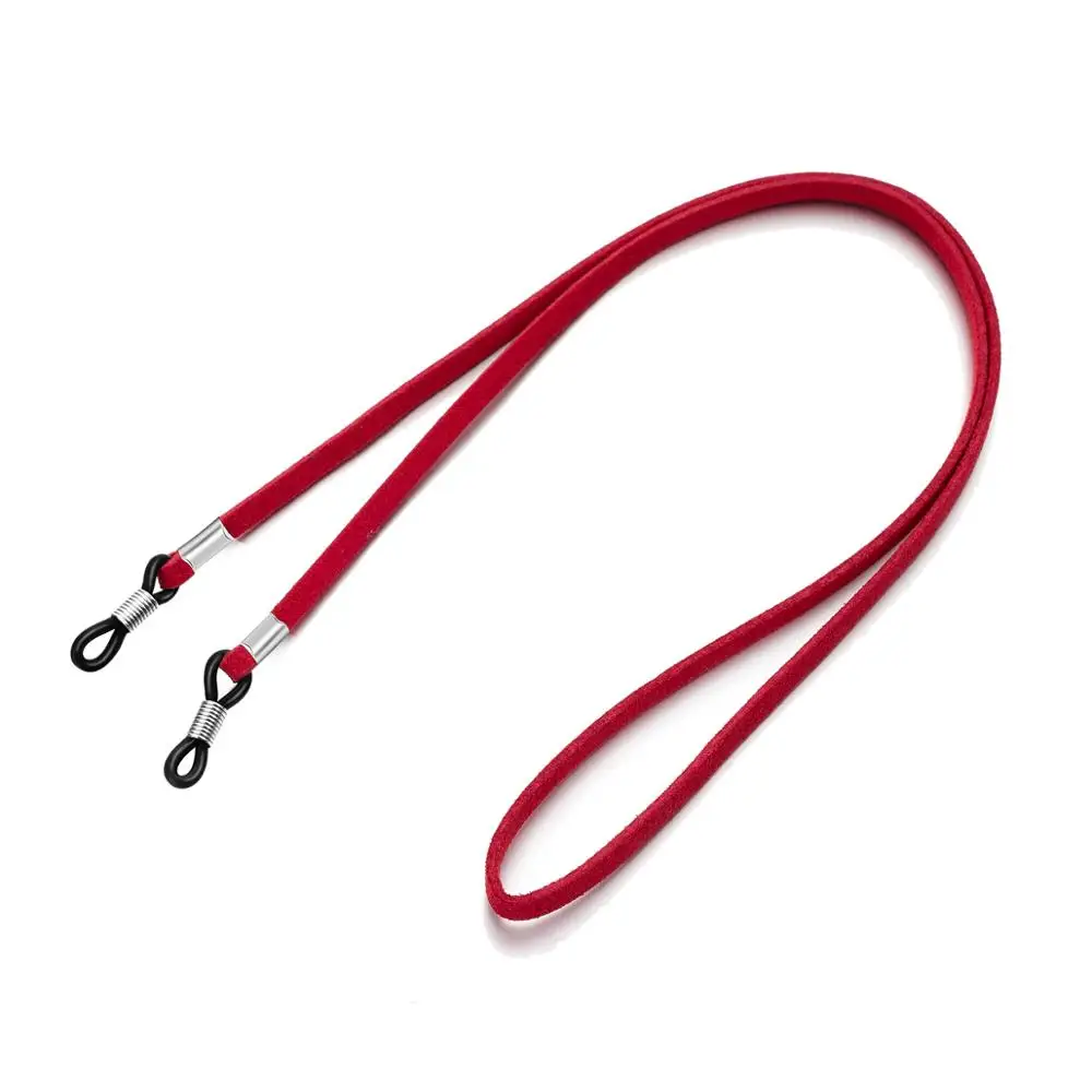 2025 New 70cm Faux Leather Glasses Strap, Multicolor Eyewear Chain, Unisex Sunglasses Cord Holder, Eyeglass Accessories