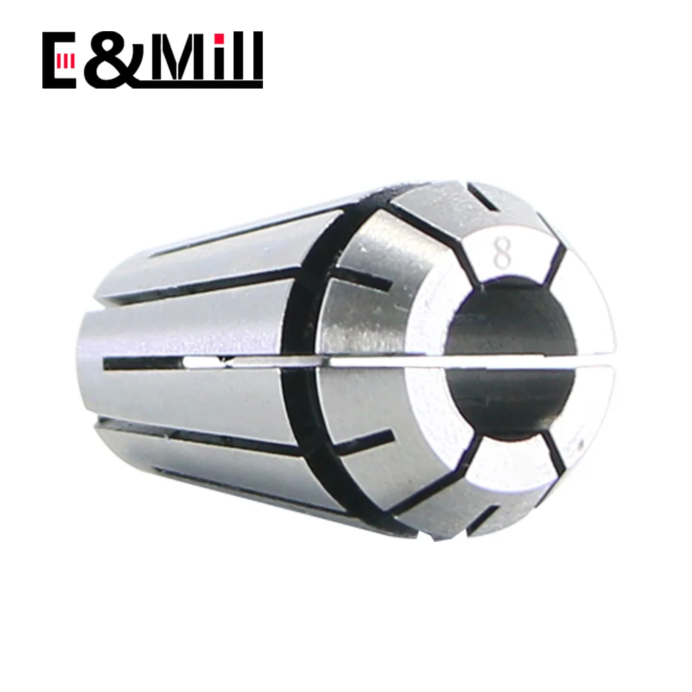 Độ Chính Xác Cao ER20 1 ~ 16Mm 0.008 ER Collet Chuck Cho Phay CNC Dụng Cụ Khắc Tiện Cối Xay ER Mùa Xuân Collet Chuck