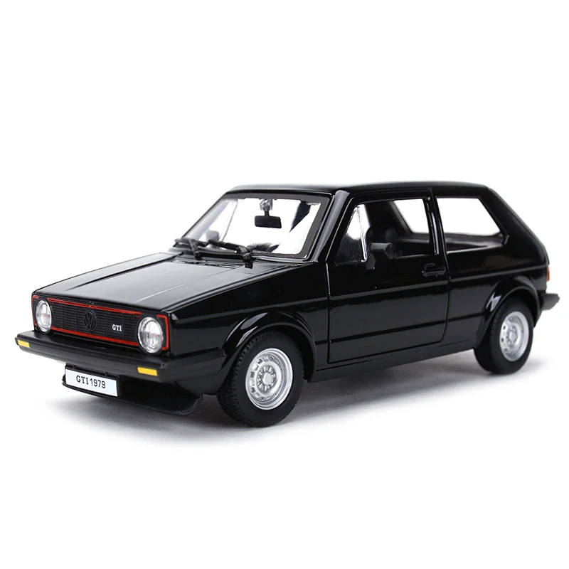 Bburago 1:24 1979 Golf MK1 GTI Hot Hatch Static Die Cast Vehicles Collectible Model Car Toys