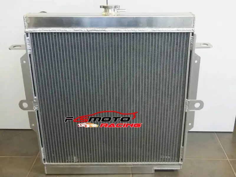 5 Row All Aluminum Radiator Cooling For Toyota Landcruiser 75 Series 2H Diesel HJ75 Land Cruiser