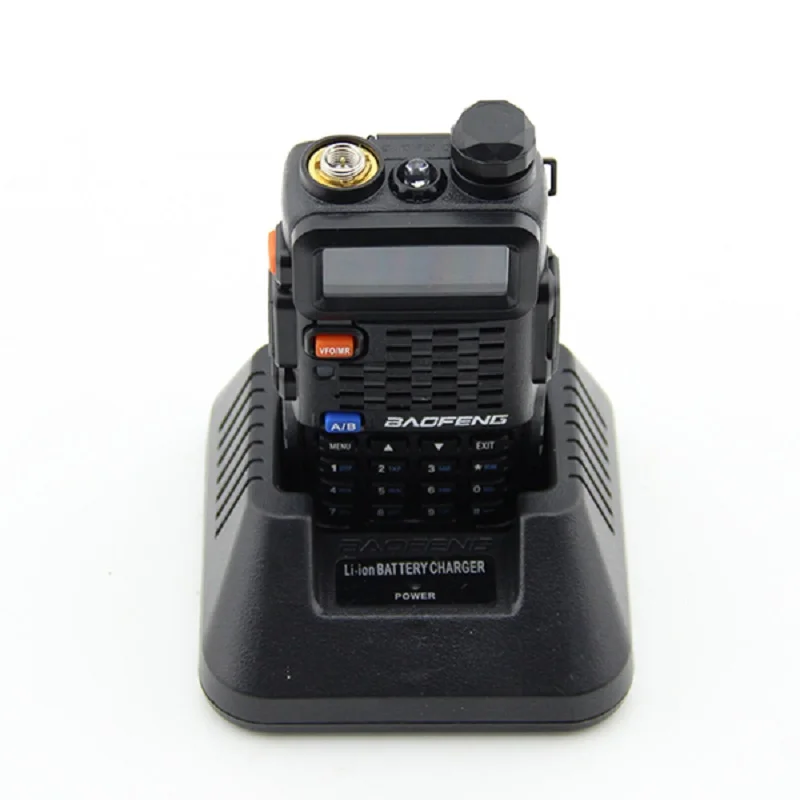 Baofeng BF-F8 + Set Walkie Talkie Set Draagbare Twee Manier Radio Station Draagbare Ham Walkie Talkie Radio 5W Uhf vhf Dual Band