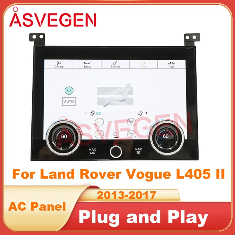 Car Air Conditioning Panel For Land Rover Range Vogue L405 2013-2017 IPS Wide-Angle Hard Screen CD Climate Control