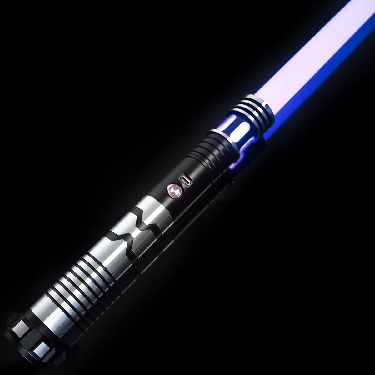 LGT Lightsaber Smooth Swing Heavy Dueling FOC Force Light Saber Metal Handle Infinite Colors Changing 9 Sound Fonts Laser Sword