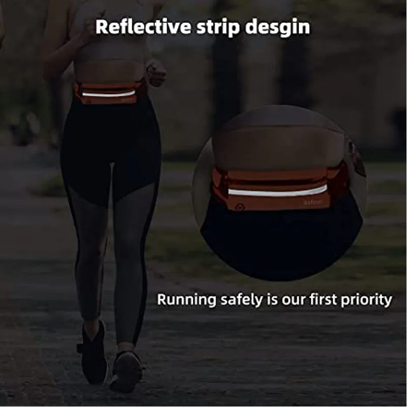 Waterproof Run Waist Belt Bag Men Women Sports Bag Cycling Running Gym Belt Bag Male Bag Waist Bag Sports Fanny Pack Jogging Bag