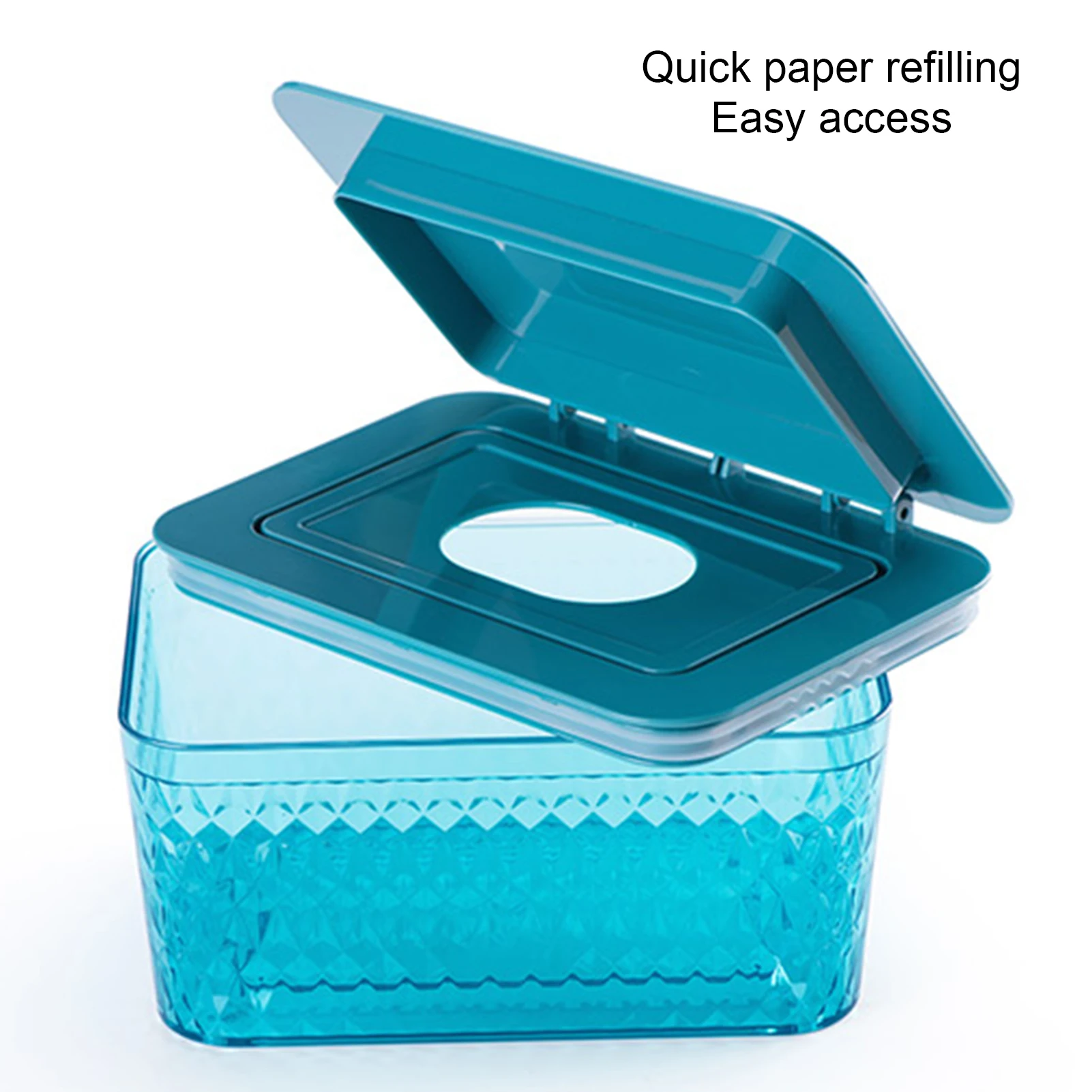 Wet Wipes Dispenser Holder With Lid Dustproof Tissue Storage Box For Home Office Multifunctional Dry Wet Tissue Paper Case