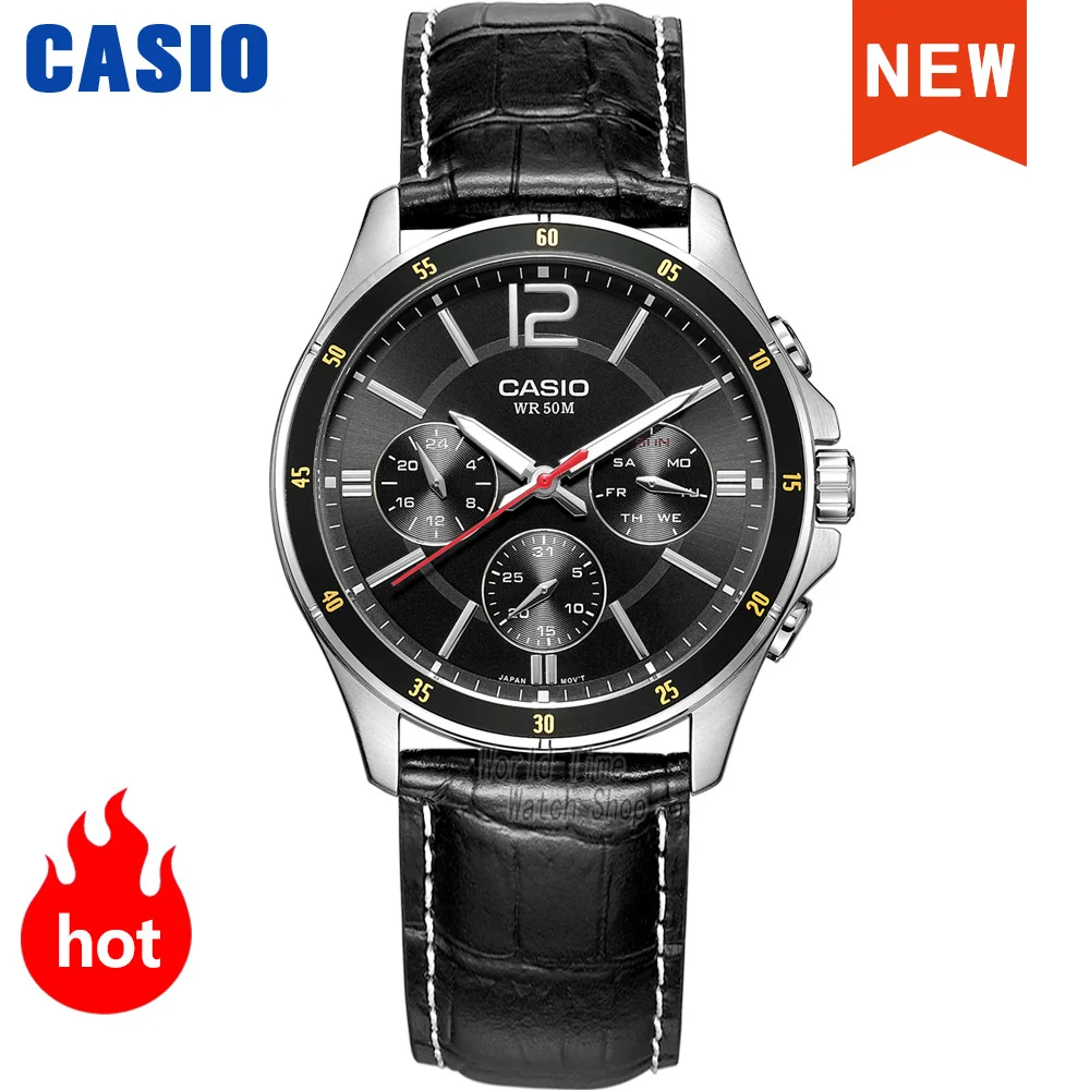 Casio watch men original top brand luxury quartz electronic 50m waterproof sports military часы мужскиеreloj masculino MTP-1374