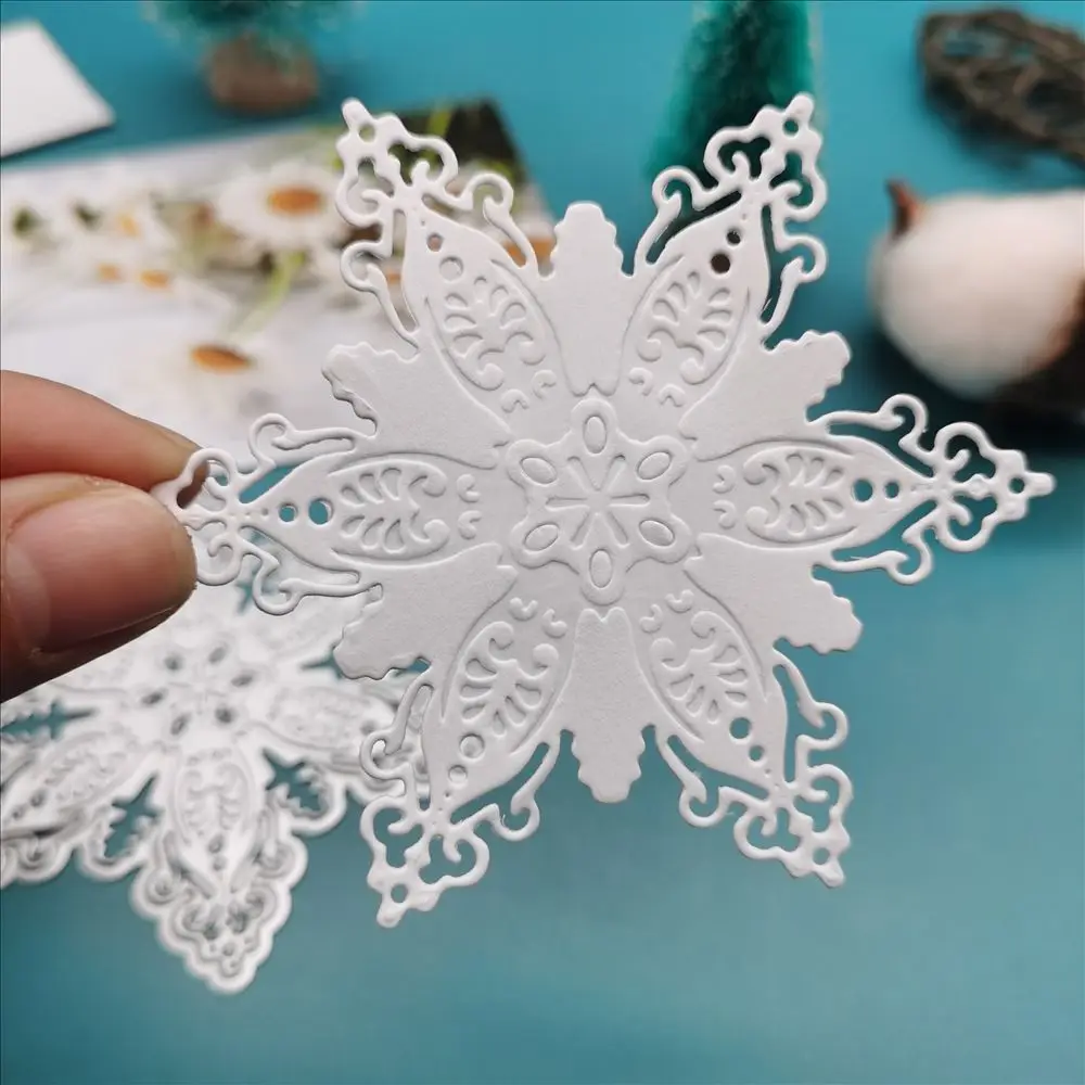 snowflake Christmas die Stencil Metal Cutting Knives Cutting Dies Practice DIY Scrapbooking Album Die Cut Cutting Dies