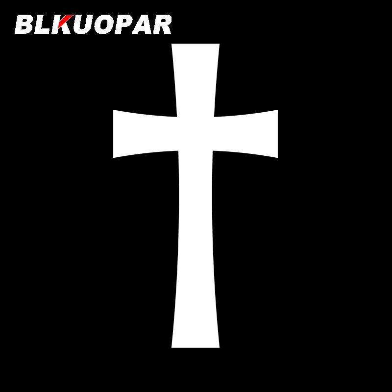 BLKUOPAR for Cross Car Stickers Fashionable Vinyl Material Decals JDM Assessoires Campervan SMotorcycle Helmet Scratch-Proof