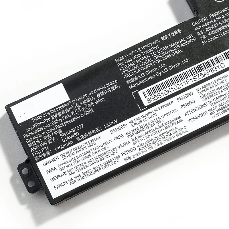 ONEVAN 01AV489 Bateria Do Portátil Para Lenovo ThinkPad T470 T480 A475 A285 Série 01AV419 01AV421 01AV420 SB10K97576 SB10K97578