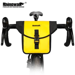 Rhinowalk Bicycle Bags Handlebar Bag Waterproof Frame Pannier Bag Multifunction Portable Shoulder 2023 New Bag Bike Accessories