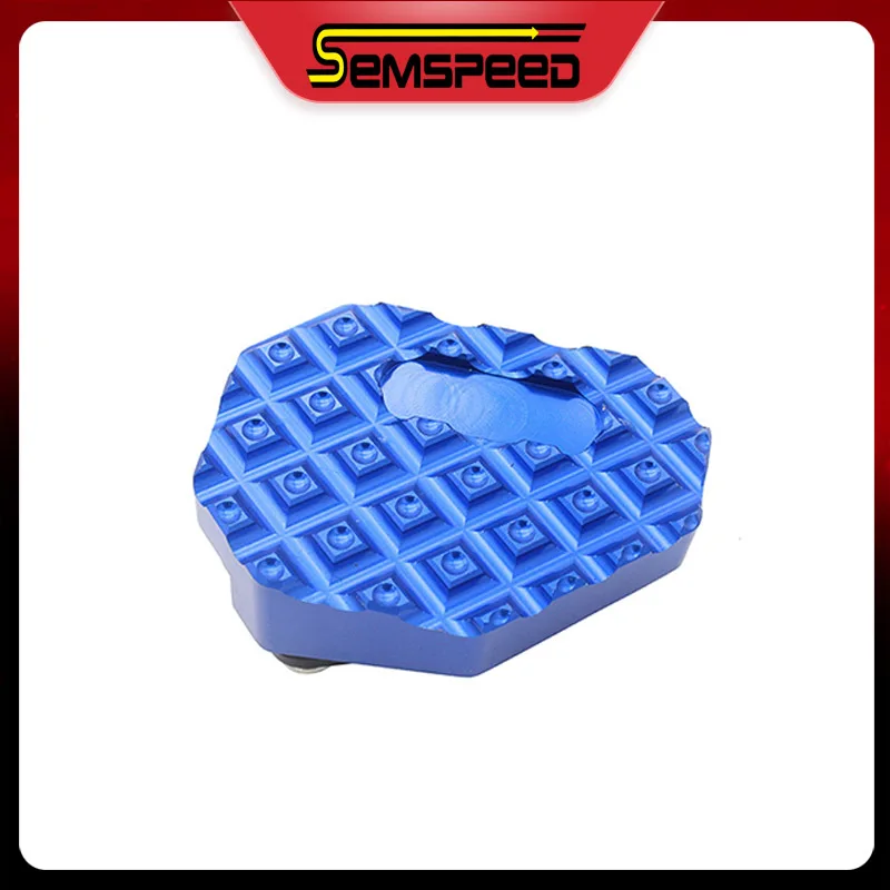 SEMSPEED Moto Arrière Levier De Frein Repose-Pieds Pad Extension Agrandisseur Pédales Pour Yamaha MT-07 MT-09 MT-10 FZ-07 09 10 2014-2020