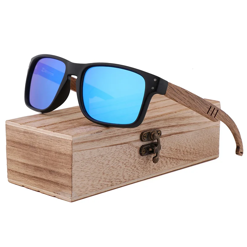 Handmade Fashion Wood Sunglasses Polarized For Men And Women Wooden Sun Glasses Sport Driving  UV400 Occhiali Da Sole Da Uomo