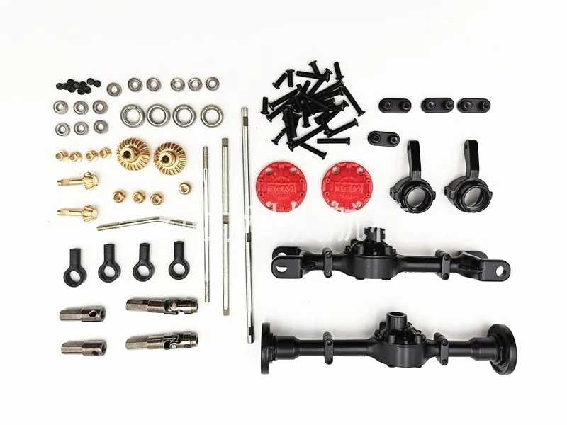 Ewellsold Upgrade Metal OP Accessory Set Perfect fit For WPL B1 B14 B24 C14 C24 RC Car 1/16 4WD Military Truck Cars Spare Part