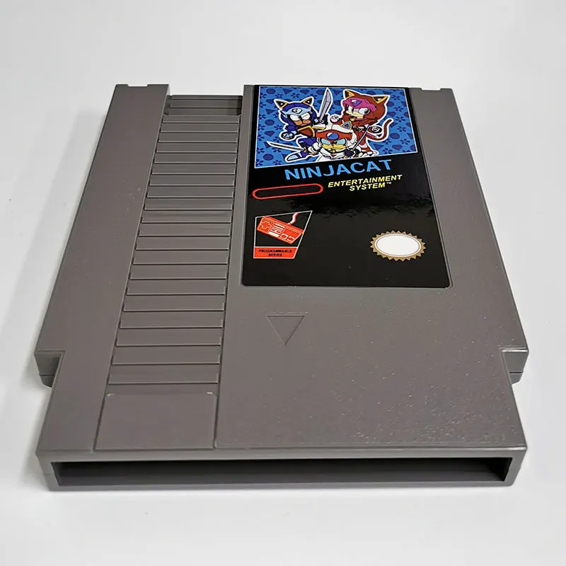 NinjaCat – cartouche de jeu pour Console, carte unique, 72 broches, NTSC et PAL